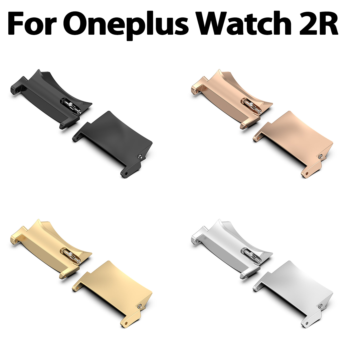 Watch Band Connector - Aço inoxidável Quick Fit Connector para