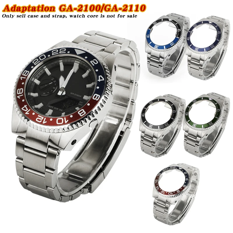 Smartwatch Store - Modificado G 2100 aço inoxidável caso