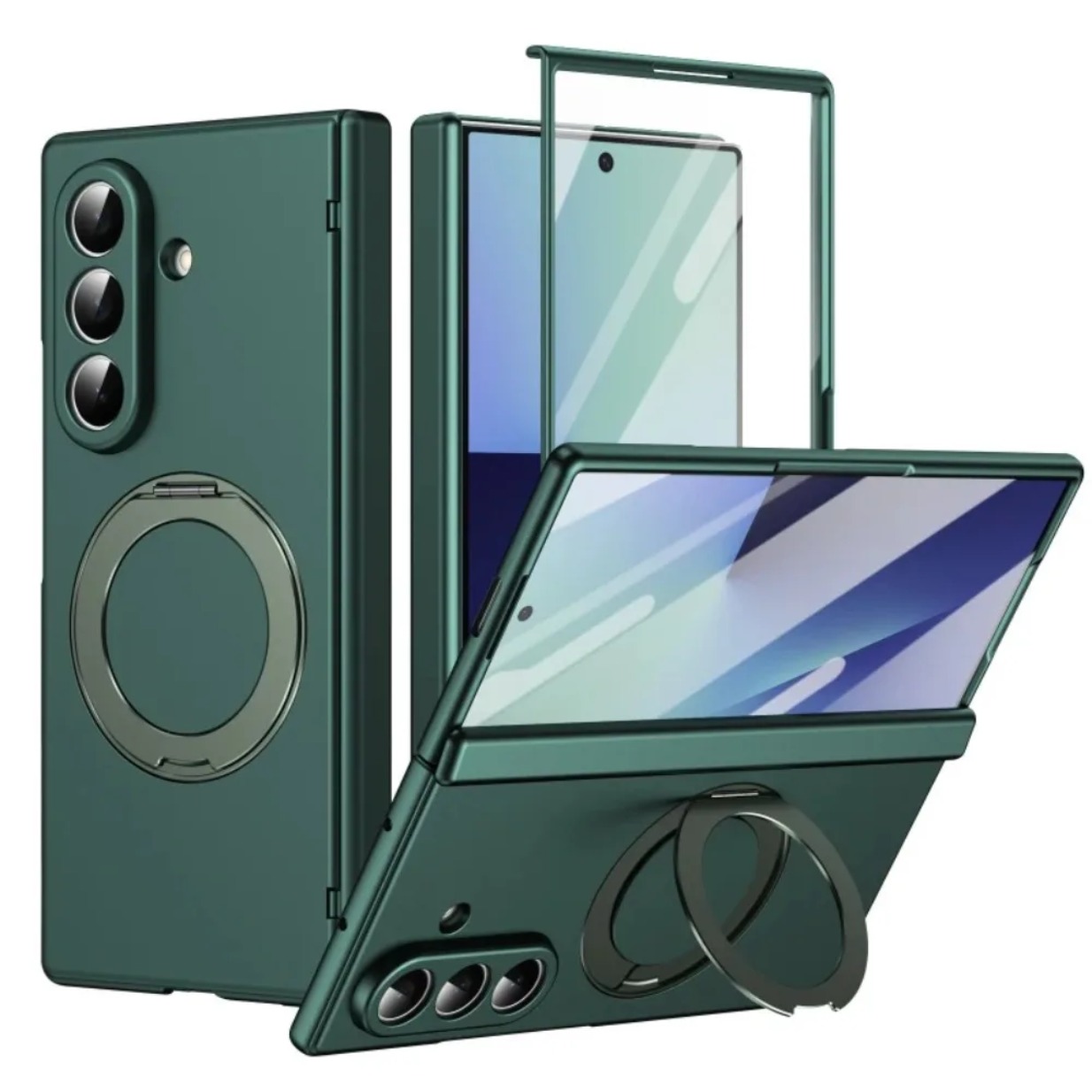 Magnetic Charging Stand - 360 ° Capa de Telefone com