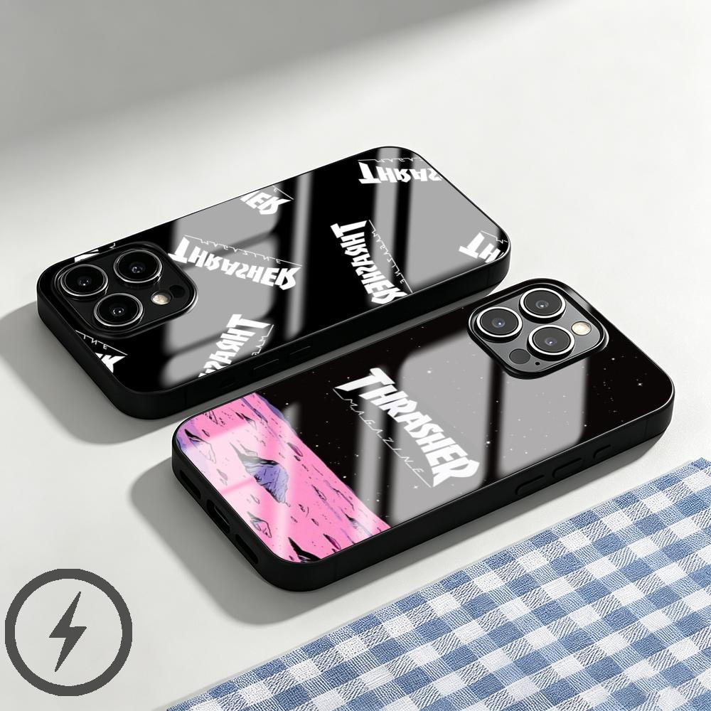 Screen Protector Film - Capa de Telefone THRASHER para iPhone