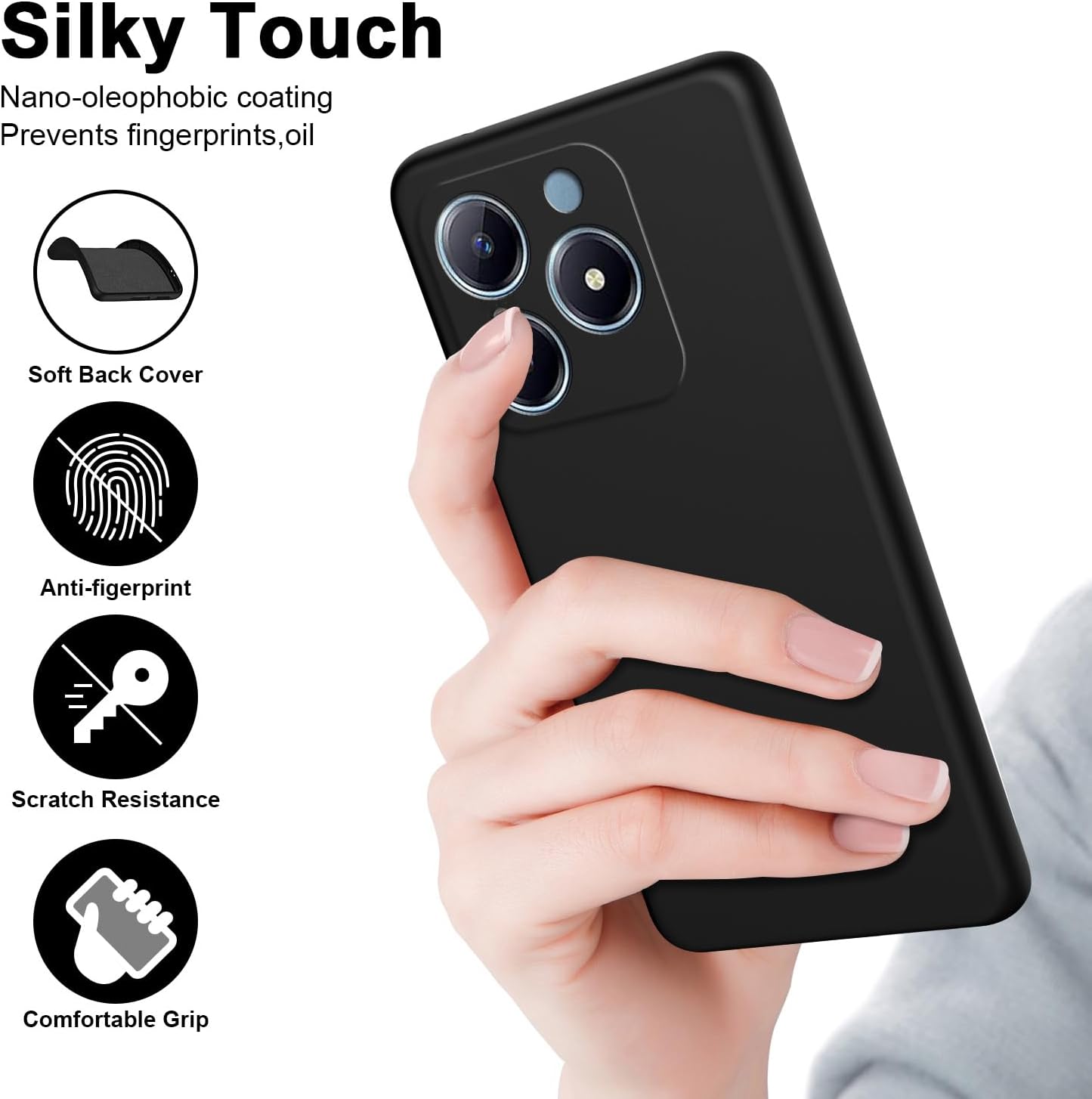 Capa de silicone líquido flexí - Realme C67 avaliação e preço