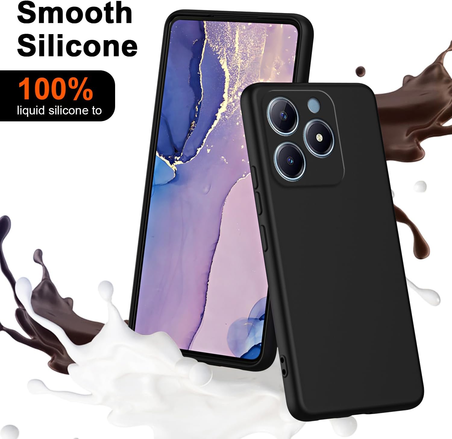 Capa de silicone líquido flexí - Realme C67 avaliação e preço