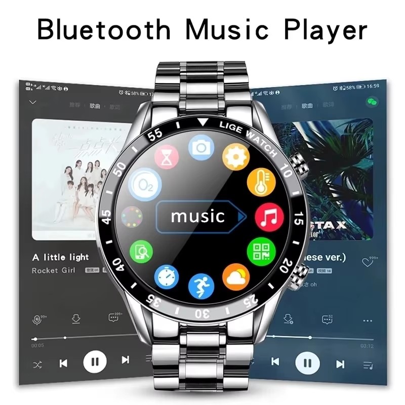 Lige nova chamada bluetooth re - Smartwatch Store avaliação e preço