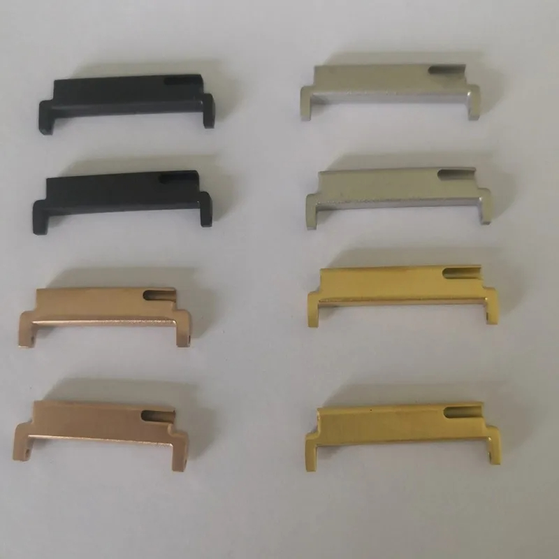 2 Peças/Lote Adaptadores de Me - Watch Band Connector avaliação e preço
