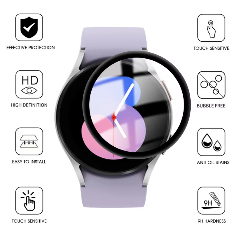 Película protetora para Samsun - Accessories For Galaxy Watch 5 avaliação e preço