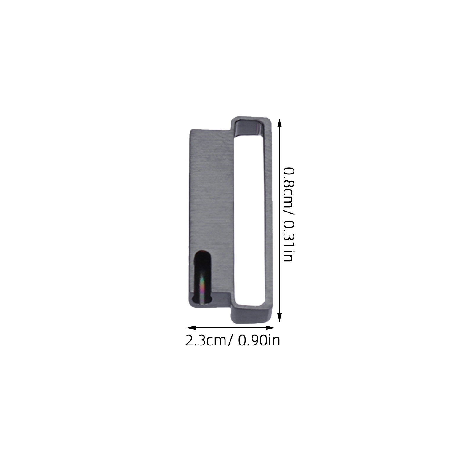 Conjunto de 4 Conectores de Aç - Watch Band Connector avaliação e preço