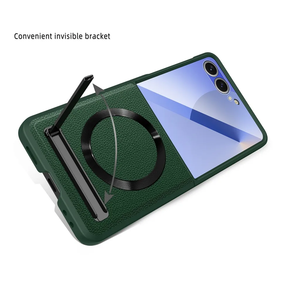 Capa de Couro com Suporte Magn - Magnetic Charging Stand avaliação e preço